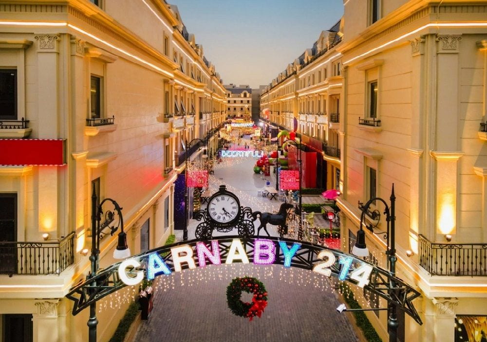 Phố đi bộ Carnaby nằm ở ngõ 214 Nguyễn Xiển 